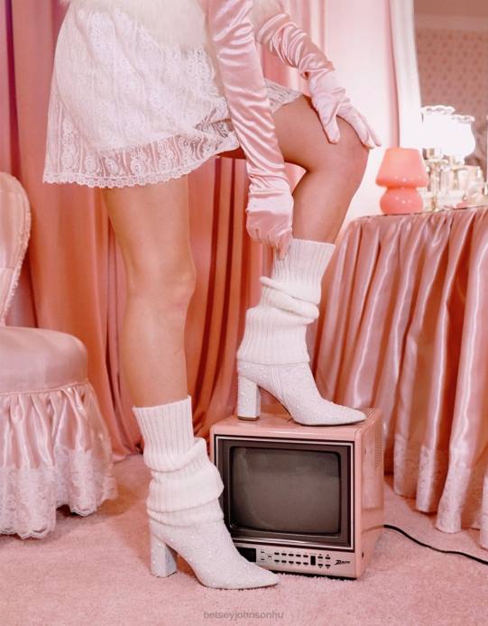 nők Betsey Johnson cady elefántcsont cipő VFJ6S48