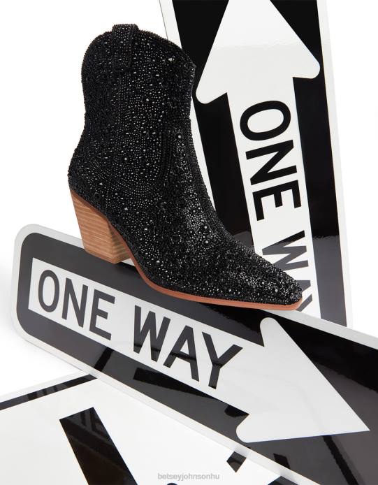 nők Betsey Johnson díva fekete cipő VFJ6S44