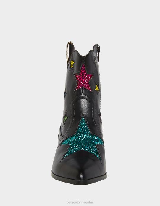 nők Betsey Johnson edison fekete cipő VFJ6S191