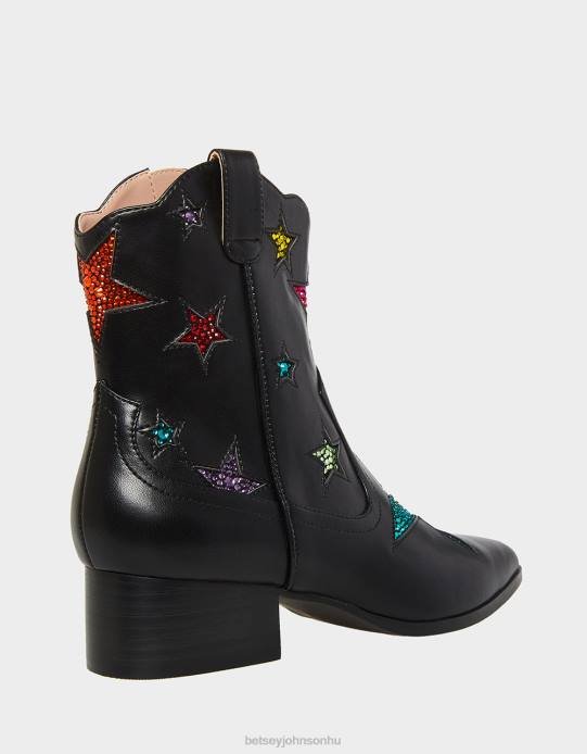 nők Betsey Johnson edison fekete cipő VFJ6S191