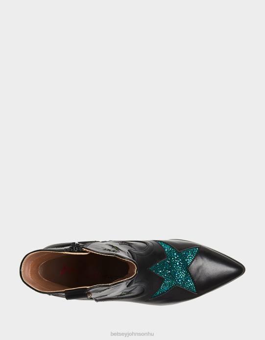 nők Betsey Johnson edison fekete cipő VFJ6S191