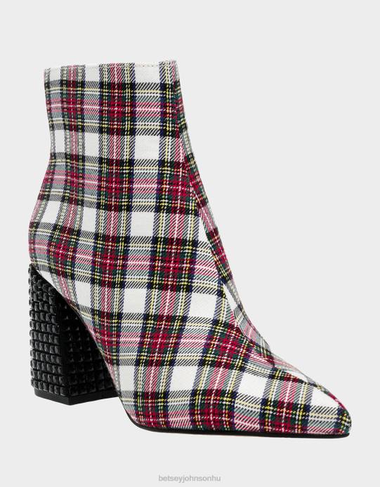 nők Betsey Johnson kassie piros fehér cipő VFJ6S27