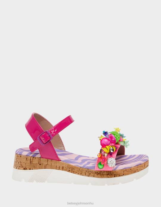 gyerekek Betsey Johnson őszinte rózsaszín multi cipő VFJ6S164