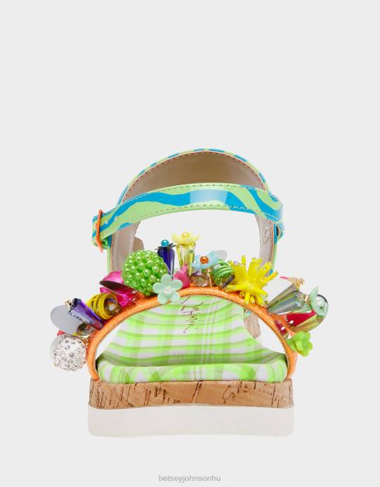 gyerekek Betsey Johnson őszinte zöld multi cipő VFJ6S180