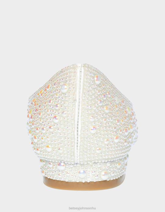 nők Betsey Johnson sb-jude elefántcsont cipő VFJ6S136