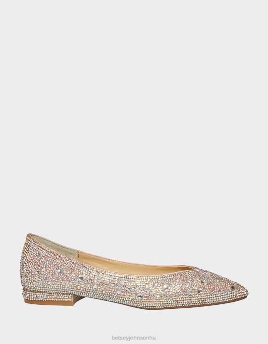 nők Betsey Johnson sb-jude meztelen szatén cipő VFJ6S99
