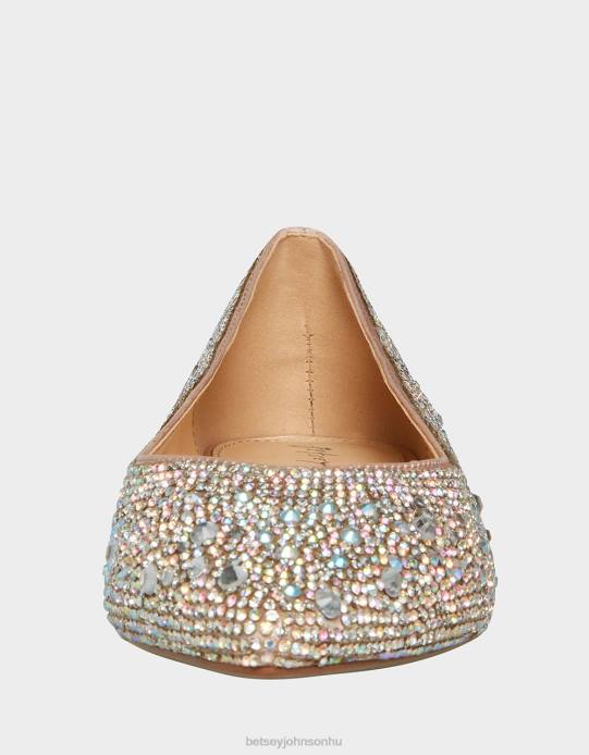 nők Betsey Johnson sb-jude meztelen szatén cipő VFJ6S99