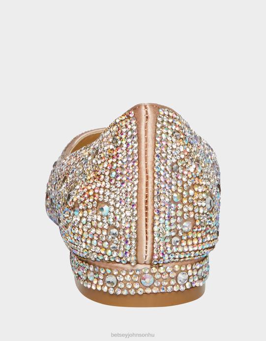 nők Betsey Johnson sb-jude meztelen szatén cipő VFJ6S99