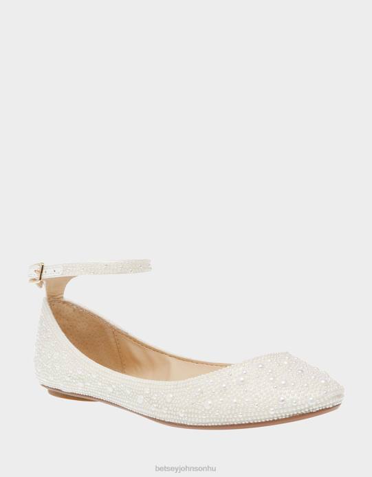 nők Betsey Johnson ász elefántcsont cipő VFJ6S132