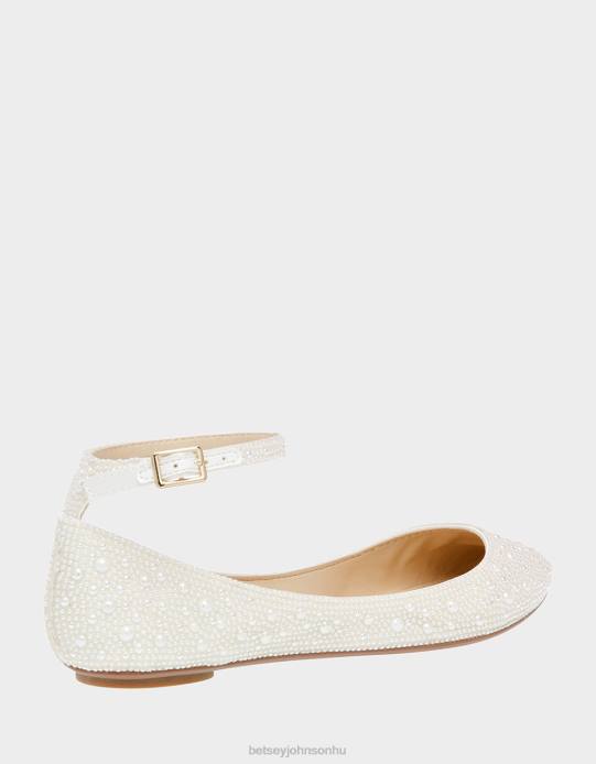 nők Betsey Johnson ász elefántcsont cipő VFJ6S132