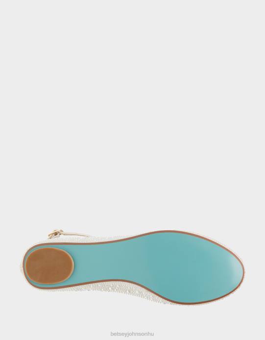 nők Betsey Johnson ász elefántcsont cipő VFJ6S132