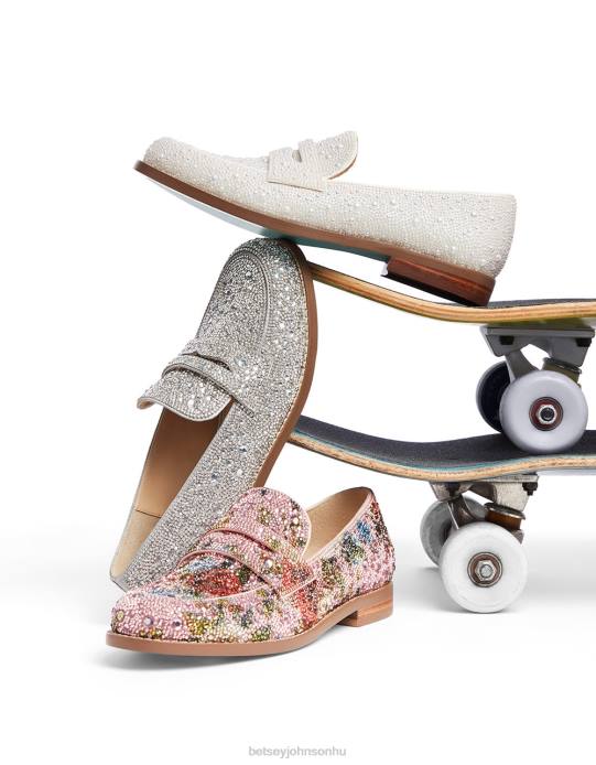 nők Betsey Johnson aron elefántcsont cipő VFJ6S78