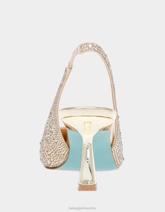 nők Betsey Johnson Clark Arany cipő VFJ6S93