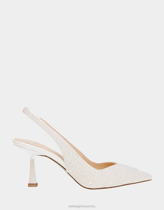 nők Betsey Johnson Clark elefántcsont cipő VFJ6S75