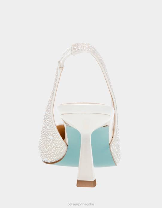 nők Betsey Johnson Clark elefántcsont cipő VFJ6S75