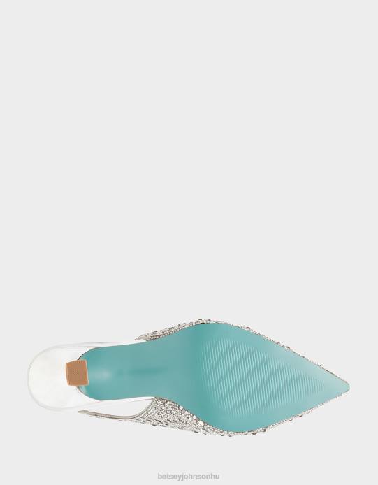 nők Betsey Johnson Clark ezüst cipő VFJ6S18