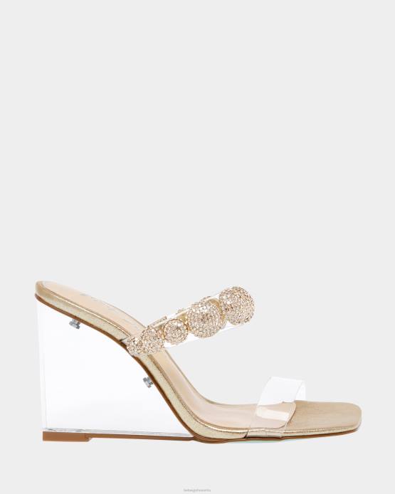 nők Betsey Johnson Trója Arany cipő VFJ6S141