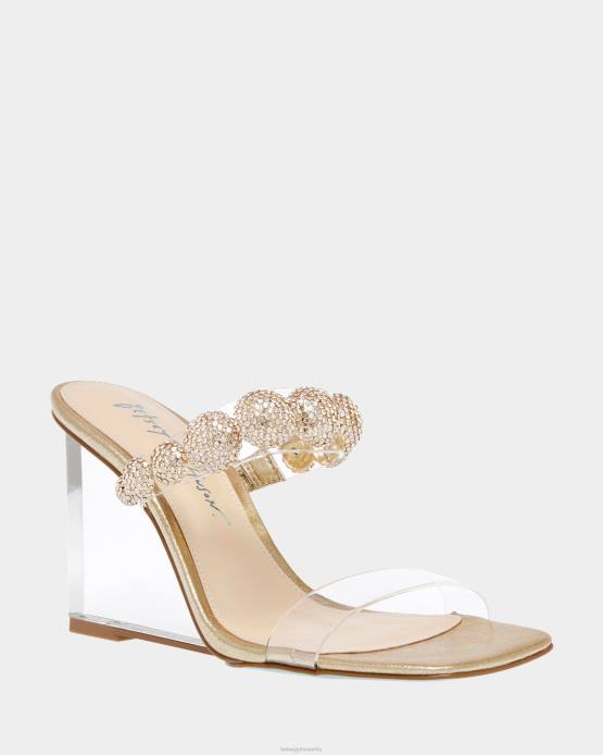 nők Betsey Johnson Trója Arany cipő VFJ6S141