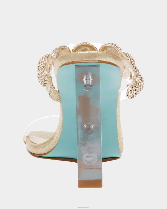 nők Betsey Johnson Trója Arany cipő VFJ6S141