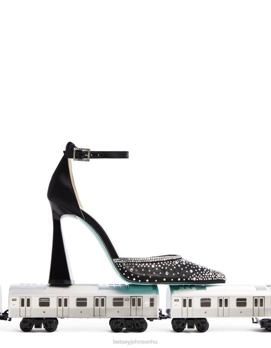 nők Betsey Johnson brácsa fekete cipő VFJ6S166
