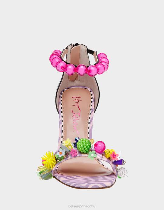 nők Betsey Johnson clooney rózsaszín multi cipő VFJ6S98