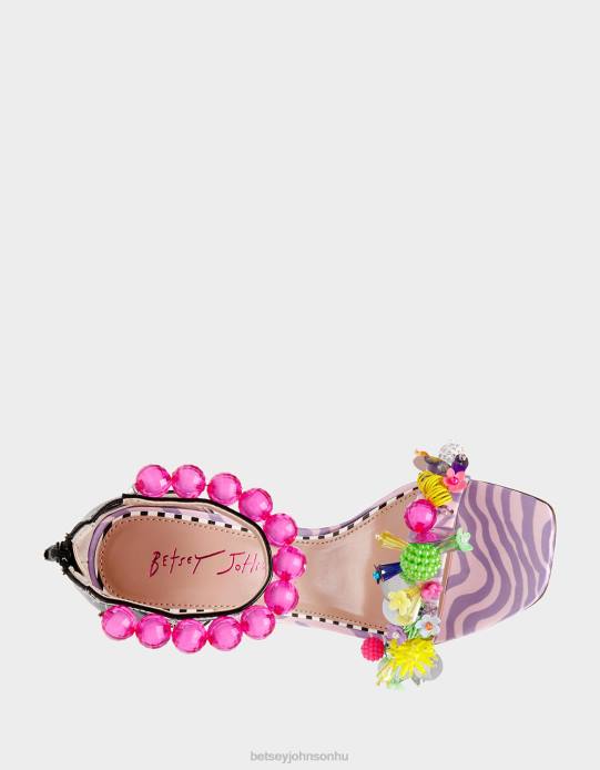 nők Betsey Johnson clooney rózsaszín multi cipő VFJ6S98