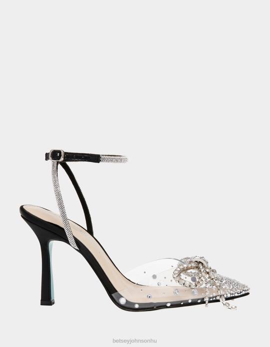 nők Betsey Johnson drea fekete cipő VFJ6S119