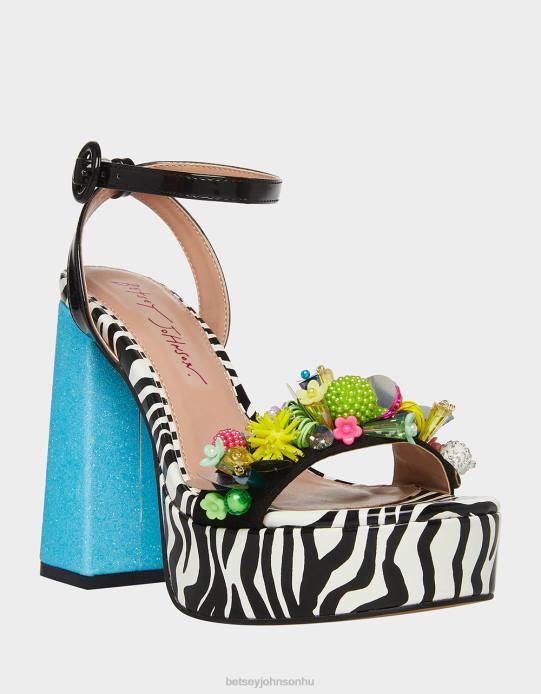 nők Betsey Johnson jordán fekete multi cipő VFJ6S104