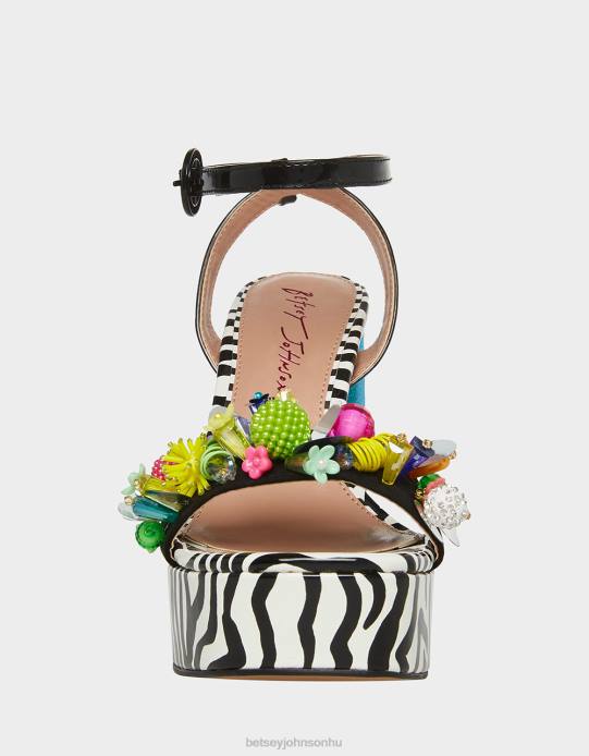 nők Betsey Johnson jordán fekete multi cipő VFJ6S104