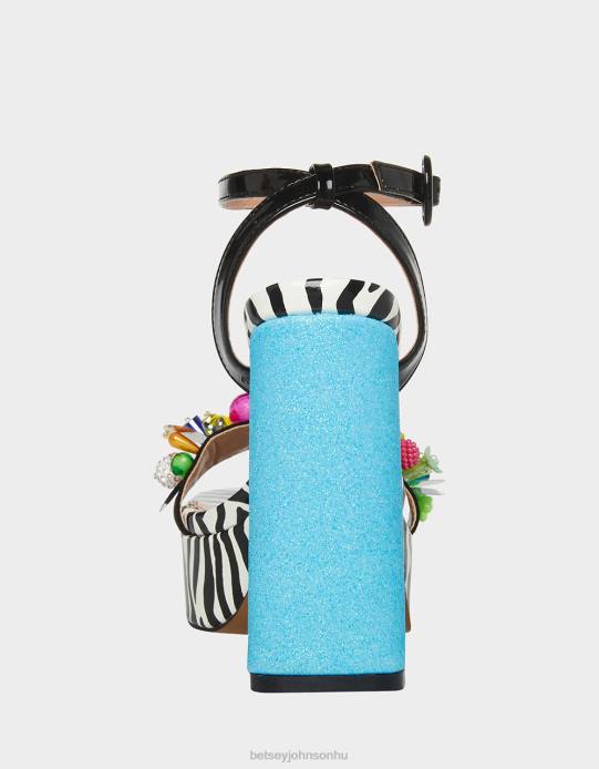 nők Betsey Johnson jordán fekete multi cipő VFJ6S104