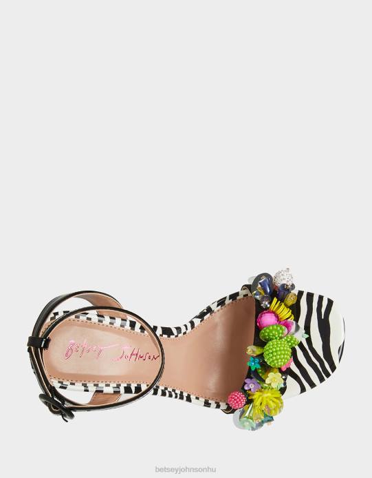 nők Betsey Johnson jordán fekete multi cipő VFJ6S104