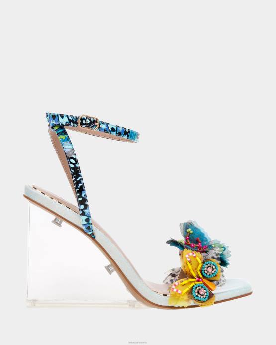 nők Betsey Johnson kynlee kék multi cipő VFJ6S34