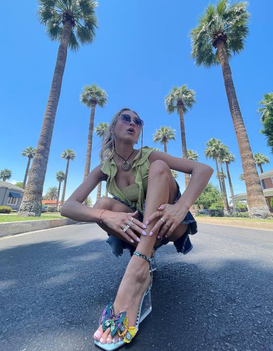 nők Betsey Johnson kynlee kék multi cipő VFJ6S34