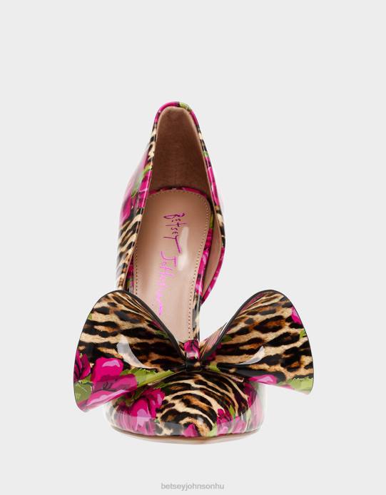 nők Betsey Johnson nemes-p leopárd multi cipő VFJ6S87