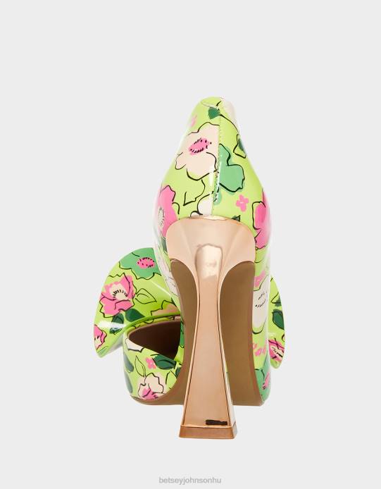 nők Betsey Johnson nemes-p sárga cipő VFJ6S133