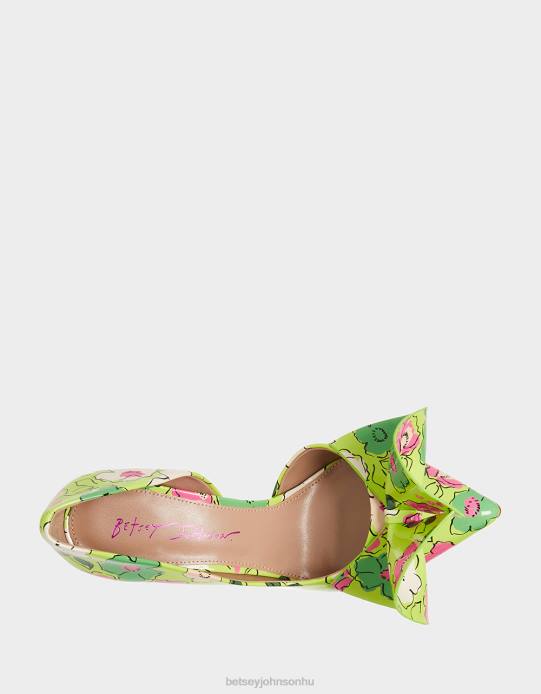 nők Betsey Johnson nemes-p sárga cipő VFJ6S133
