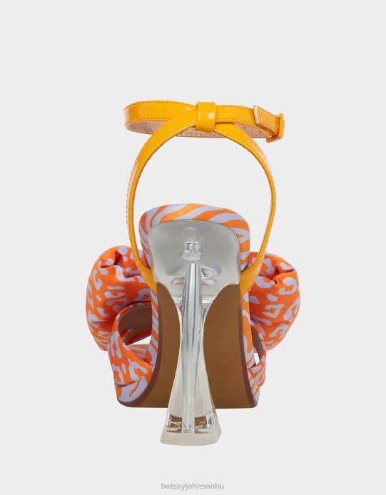 nők Betsey Johnson pollie narancssárga multi cipő VFJ6S55