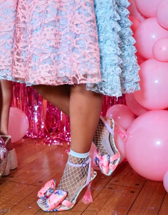 nők Betsey Johnson pollie rózsaszín multi cipő VFJ6S73