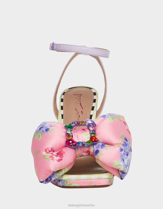 nők Betsey Johnson pollie rózsaszín multi cipő VFJ6S73