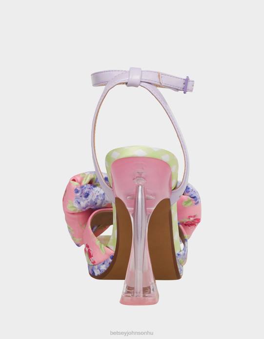 nők Betsey Johnson pollie rózsaszín multi cipő VFJ6S73