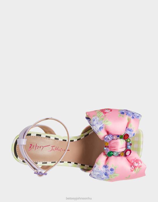nők Betsey Johnson pollie rózsaszín multi cipő VFJ6S73