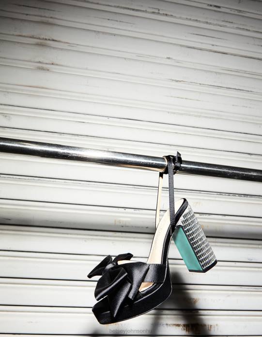 nők Betsey Johnson őrült fekete cipő VFJ6S14