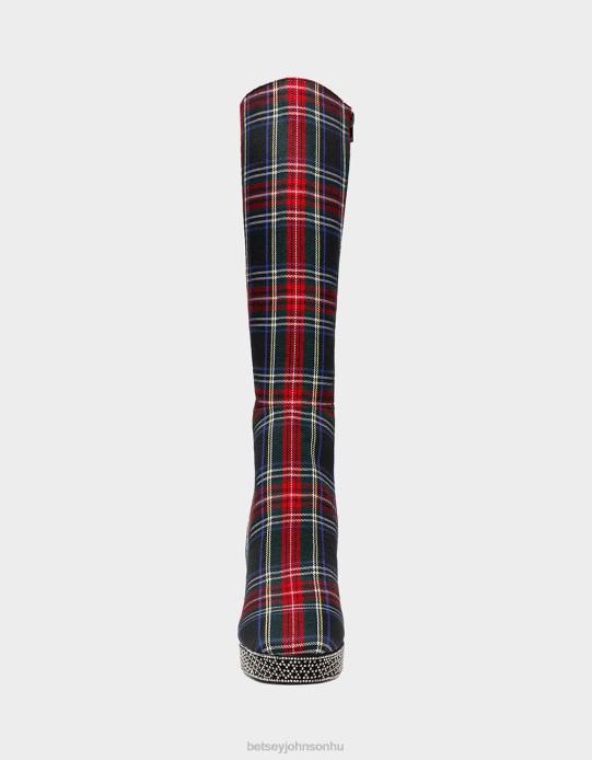 nők Betsey Johnson valeria fekete kockás cipő VFJ6S173