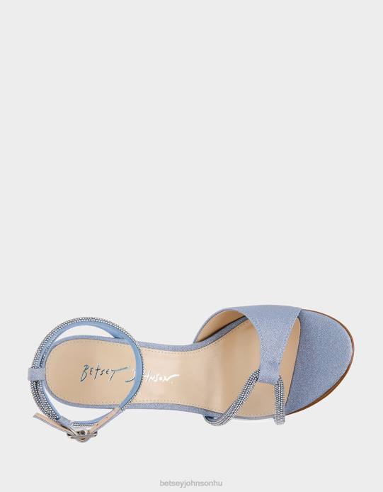 nők Betsey Johnson vera világoskék cipő VFJ6S181