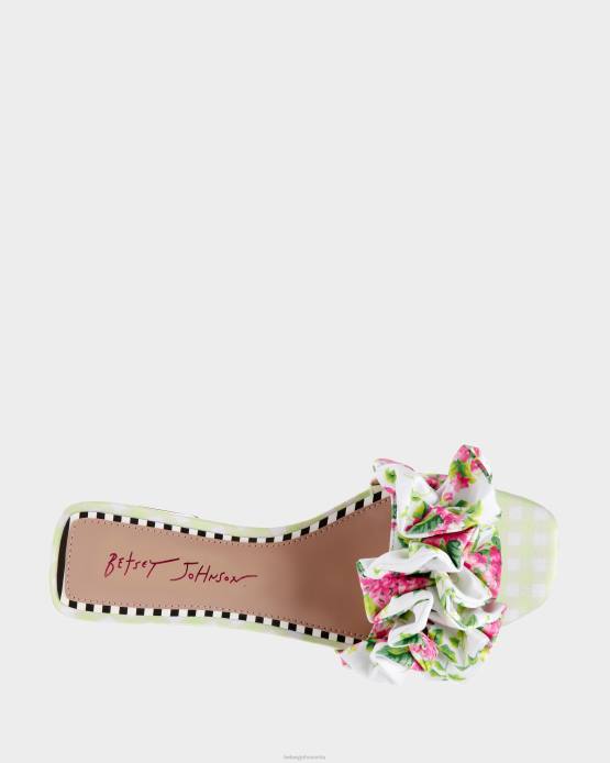 nők Betsey Johnson alivia fehér multi cipő VFJ6S80