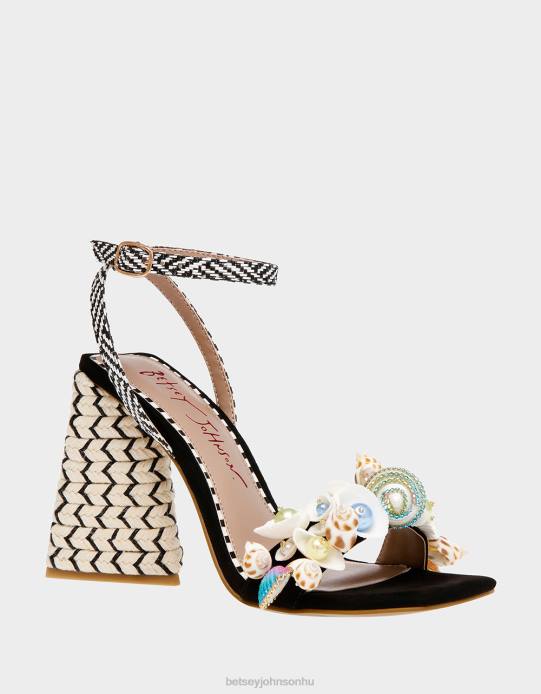 nők Betsey Johnson anckor fekete multi cipő VFJ6S79