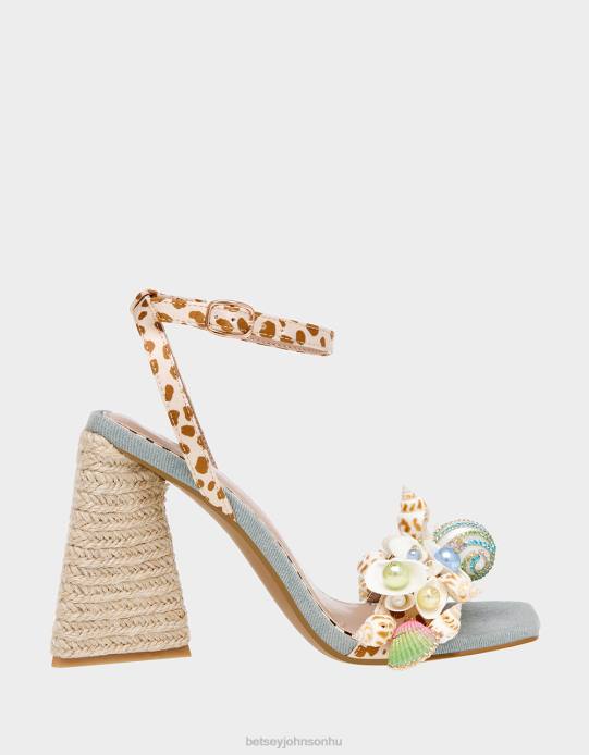 nők Betsey Johnson anckor leopárd multi cipő VFJ6S60