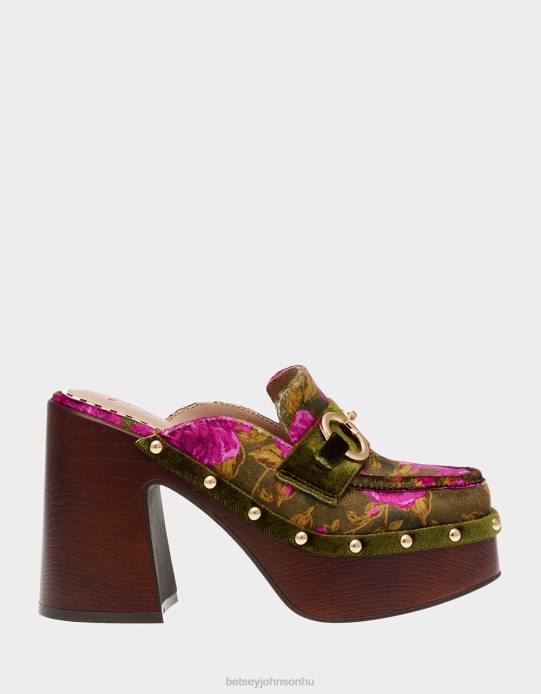 nők Betsey Johnson aydin zöld multi cipő VFJ6S123