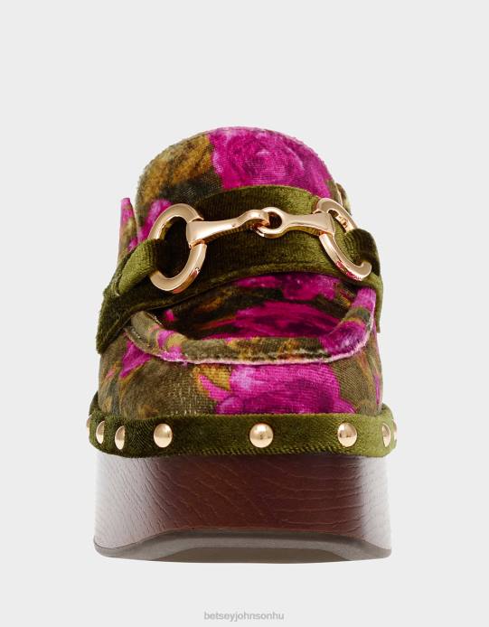 nők Betsey Johnson aydin zöld multi cipő VFJ6S123