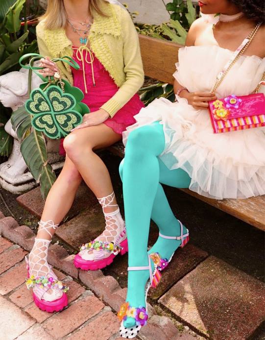 nők Betsey Johnson dottee halványlila cipő VFJ6S74